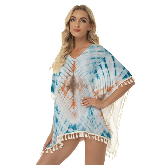 cover up for beach vacation swimwear beach essential boho hippie - Picture 2 of 5